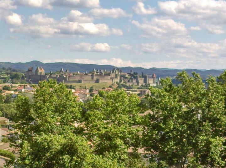 Gite Avec Vue Imprenable Sur La Cite Villa Carcassonne Dış mekan fotoğraf